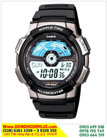 Casio AE-1100W-1AV; Đồng hồ điện tử Casio AE-1100W-1AV chính hãng| Bảo hành 2 năm 