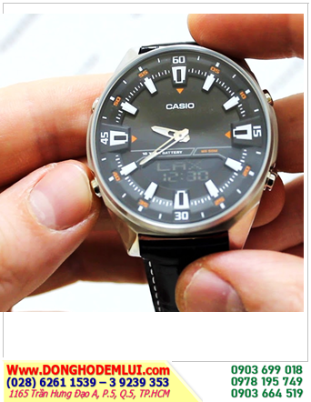 Casio AMW-830L-1AVDF; Đồng hồ Nam dây da Casio AMW-830L-1AVDF chính hãng _Bảo hành 2 năm