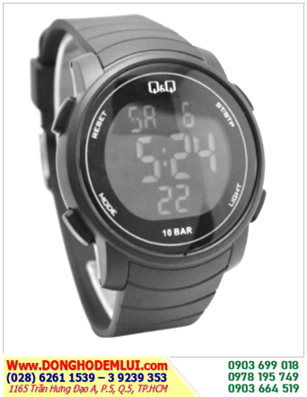 Q&Q M122J001Y; Đồng hồ HỌC SINH điện tử Q&Q M122J001Y chính hãng _Bảo hành 1 năm 
