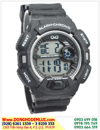 Q&Q M132J001Y _Đồng hồ bấm giờ STOPWATCH đeo tay M132J001Y chính hãng _Bảo hành 1 năm 